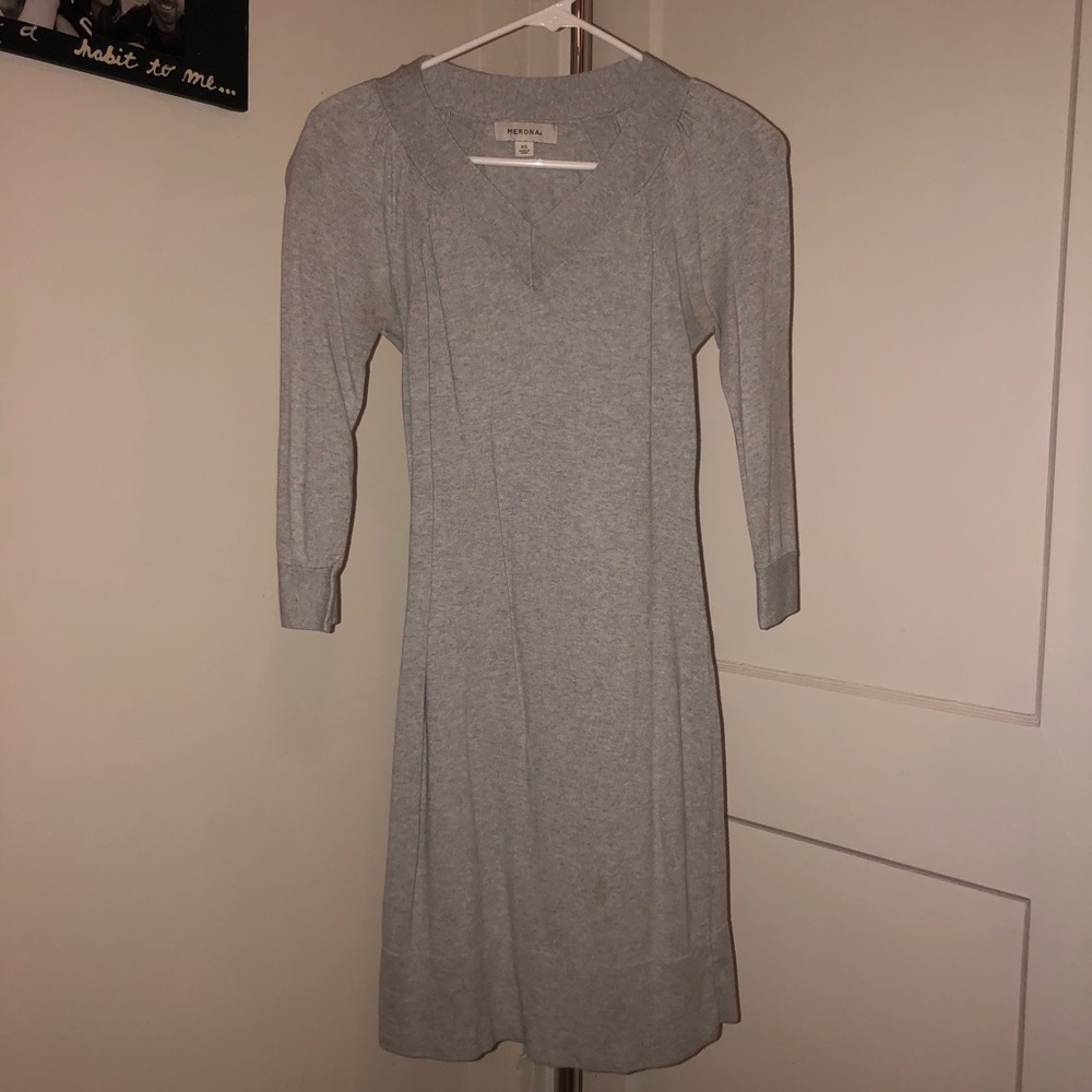 Comfy, cotton gray dress